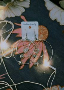 White Stone  Earring You Must Buy This