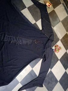 Elegant Black Ethnic Gown