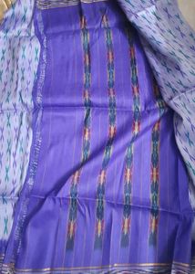 Beautiful Blue Odisha Handloom Ikat Saree