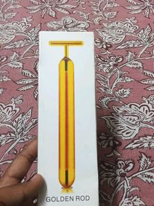 Golden Rod Face Massager