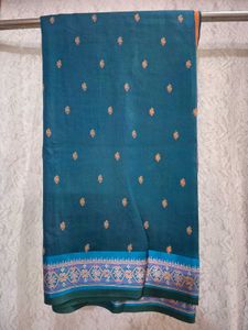 Elegant Teal Saree