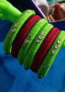 Fancy Thread Bangles