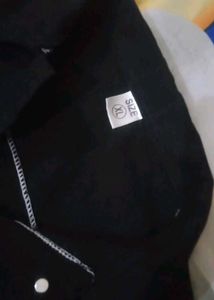 Black Button Down Jacket