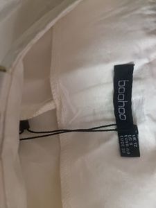 NEW White Satin Pants