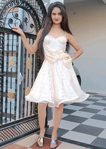 Designer Bra Cut Pattern One Peice Dress