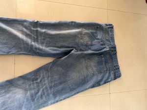 Ripped Light Wash Jeans