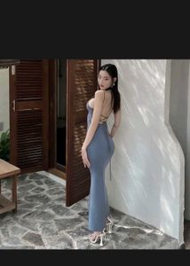 Newme Cross Backless Dress 🖤