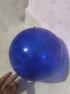 Blue Rubber Ball