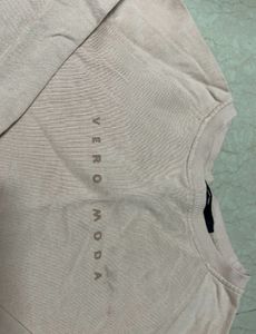 Vero Moda Beige Sweatshirt