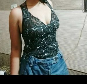 Beaded Tank Top