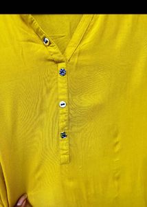 Elegant Yellow Kurta