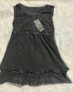 Y2k Lace  Detail Tank Top
