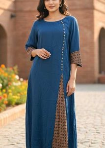 new unused xl Elegant Blue Kurta