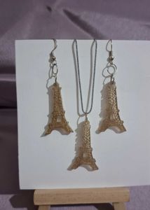 Eiffel Tower Jewelry Set