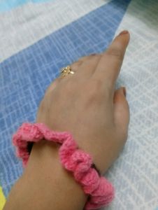 Beautiful Crochet Bangle