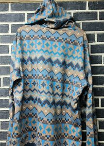Patterned Hoodie