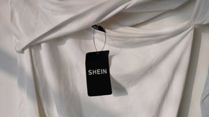 White One-Shoulder bodycon dress 🤍🫣