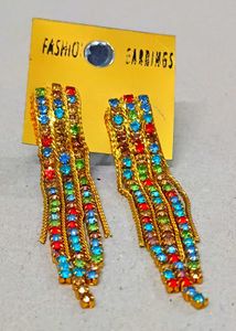 Colorful Drops: LONG EARRINGS