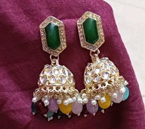 A Beautiful Polki Earings🔥🔥