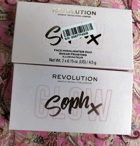 Makeup Revolution London Face Highliter Duo.