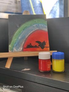 Kids Art mini painting
