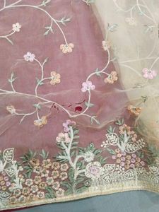 Floral Embroidered Dupatta