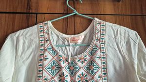 Elegant White Kurta