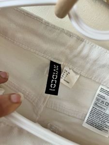 White Wide Leg Jeans