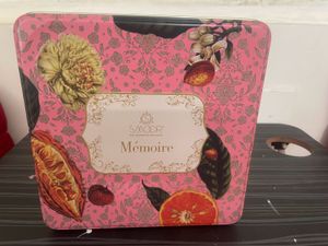 Pink Colour Square Aluminium Box in Size 9x9 inch