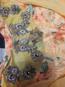 Elegant Dress ( Anarkali Floral With Dhuptta )