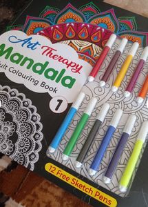 Mandala Art Colouring Book