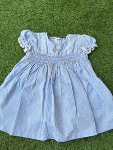 Beautiful Smoked Hand Embroidery Dress