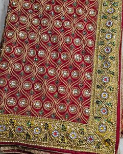 Heavy Saree 🥻 With Beautiful Work 😍