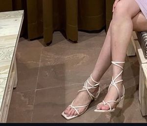 Strappy Wrap Sandals