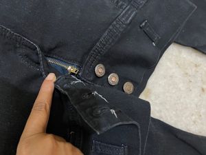 High Waisted Black Jean