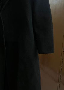 Black Stylish  Long Overcoat 🖤