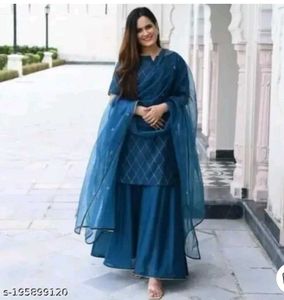 Kurty Set Eith Sarara And Duppata