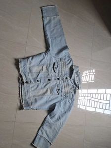 4 Items Jeans Girls&#39; Striped Denim Joggers✨️