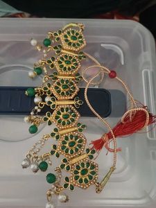 Green & Gold Necklace