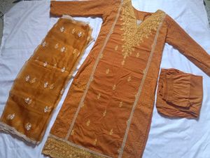 Embroidered 3-Piece Suit