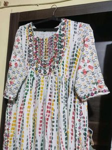 Printed Kurti Set