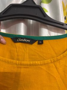 Mustard Yellow Tunic Top