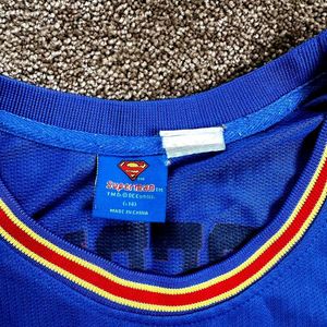 DC Comic Men&#39;s Blue &amp; Red T-shirt