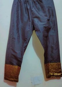 Black Plazo 30 Waist With Dupatta