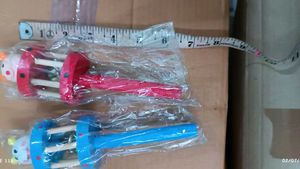 New Set Of 2 Wooden Baby Rattle