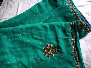 🥳Offer!! Full Work Heavy Saree Very Expensive