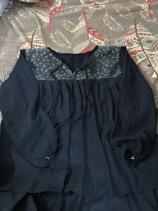 Blue Color Untouched Top