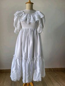 White Dress with Lace