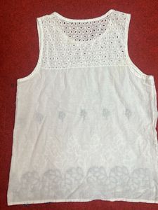 White Cotton Top
