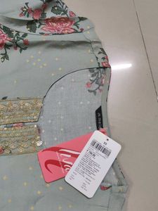 Melange Floral Straight Kurta New With Tag